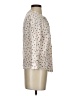 Maeve 100% Rayon Polka Dots Ivory 3/4 Sleeve Blouse Size XS - photo 4
