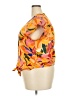 DR2 Tropical Orange Short Sleeve Blouse Size XXL - photo 5