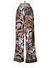 Hale Bob Animal Print Gold Casual Pants Size M - photo 1