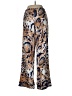 Hale Bob Animal Print Gold Casual Pants Size M - photo 2