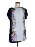 Esprit 100% Polyester Blue Short Sleeve Blouse Size M - photo 1