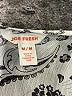 Joe Fresh 100% Polyester Paisley Silver Long Sleeve Blouse Size M - photo 7
