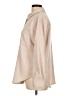 MIHOLL Solid Tan Long Sleeve Blouse Size L - photo 5