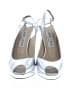 Jimmy Choo Metallic Silver Heels Size EU 37 1/2 - photo 2