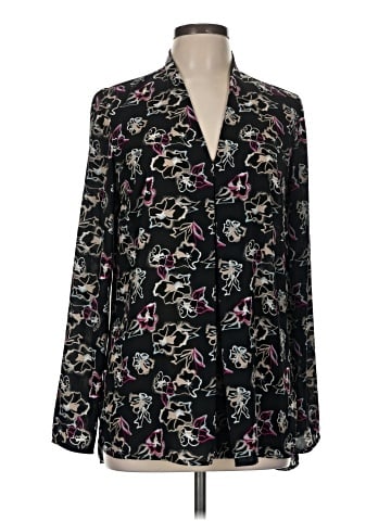 Attention Long Sleeve Blouse (view 1)