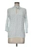 Esprit 100% Viscose Blue 3/4 Sleeve Blouse Size 8 - photo 1