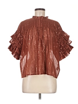 Ulla Johnson Short Sleeve Blouse