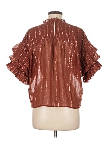 Ulla Johnson Short Sleeve Blouse (view 2)