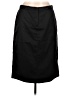 BCBG 100% Cotton Solid Black Formal Skirt Size 12 - photo 1