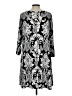 Unbranded Paisley Silver Black Casual Dress Size L (estimated) - photo 2