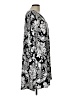 Unbranded Paisley Silver Black Casual Dress Size L (estimated) - photo 4