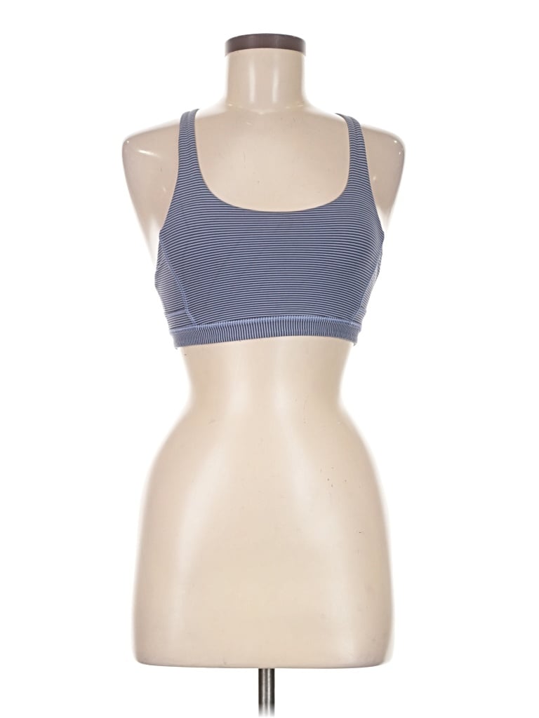 Pre-owned Lululemon Athletica Sports Bra In Blue