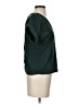 Madewell 100% Polyester Green Short Sleeve Top Size XS - photo 4