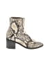 Treasure & Bond Ivory Brown Ankle Boots Size 6 1/2 - photo 1