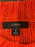 J.Crew Orange Pullover Sweater Size S - photo 7