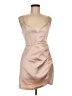 Zara Metallic Tan Cocktail Dress Size M - photo 1