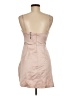 Zara Metallic Tan Cocktail Dress Size M - photo 2