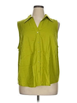 Worthington Sleeveless Button Down Shirt