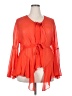 Roberto Cavalli Orange Long Sleeve Blouse Size EU (IT) 46 / US 10 - photo 1