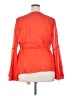 Roberto Cavalli Orange Long Sleeve Blouse Size EU (IT) 46 / US 10 - photo 2