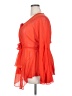 Roberto Cavalli Orange Long Sleeve Blouse Size EU (IT) 46 / US 10 - photo 5