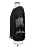 Max Studio 100% Rayon Black 3/4 Sleeve Blouse Size S - photo 5