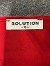 Solutions 100% Polyester Solid Burgundy Casual Dress Size S - photo 7