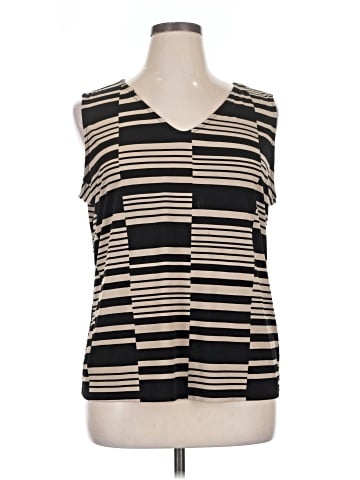 Dana Buchman Sleeveless Blouse (view 1)
