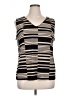 Dana Buchman Black Sleeveless Blouse Size XL - photo 1