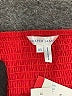 Draper James Solid Red Casual Dress Size XS - photo 7