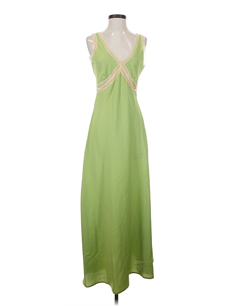 Pre-owned Assorted Brands Cocktail Dress In Green