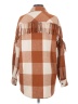 Steve Madden Plaid Brown Coat Size S - photo 2