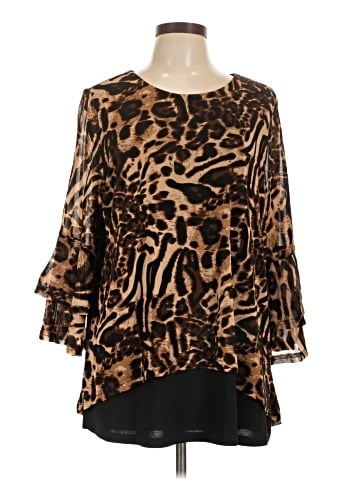 Calessa Long Sleeve Blouse (view 1)