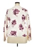 Penelope Rose Floral Ivory White Pullover Sweater Size XL - photo 2