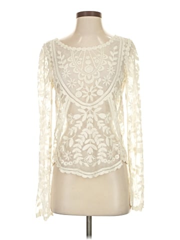 Jolt Long Sleeve Blouse (view 1)