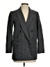 Everlane Houndstooth Gray Blazer Size 00 - photo 1