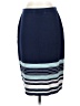 Max Studio Stripes Blue Casual Skirt Size S - photo 1