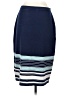 Max Studio Stripes Blue Casual Skirt Size S - photo 2