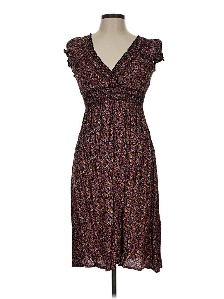 Papillon Casual Dress In Brown