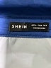 Shein Color Block Blue Long Sleeve Blouse Size 6 - photo 7