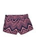 Charlotte Russe 100% Rayon Chevron-herringbone Pink Shorts Size M - photo 2