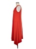 Chico's Solid Orange Casual Dress Size Med (1) - photo 5