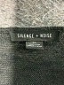 Silence and Noise Black Long Sleeve Top Size L - photo 7