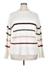 Sonoma Goods for Life 100% Acrylic Stripes White Pullover Sweater Size XXL - photo 1
