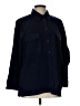 Style&Co Solid Blue Long Sleeve Blouse Size L - photo 1