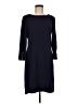 Laundry by Shelli Segal Solid Blue Casual Dress Size 6 - photo 1