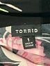 Torrid 100% Rayon Floral Black 3/4 Sleeve Blouse Size 1X Plus (1) - photo 7