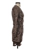 Superdown Animal Print Brown Cocktail Dress Size XS - photo 4