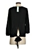 West Kei 100% Polyester Black 3/4 Sleeve Blouse Size S - photo 2