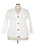 Unbranded 100% Polyester White Cardigan Size 3X - photo 1